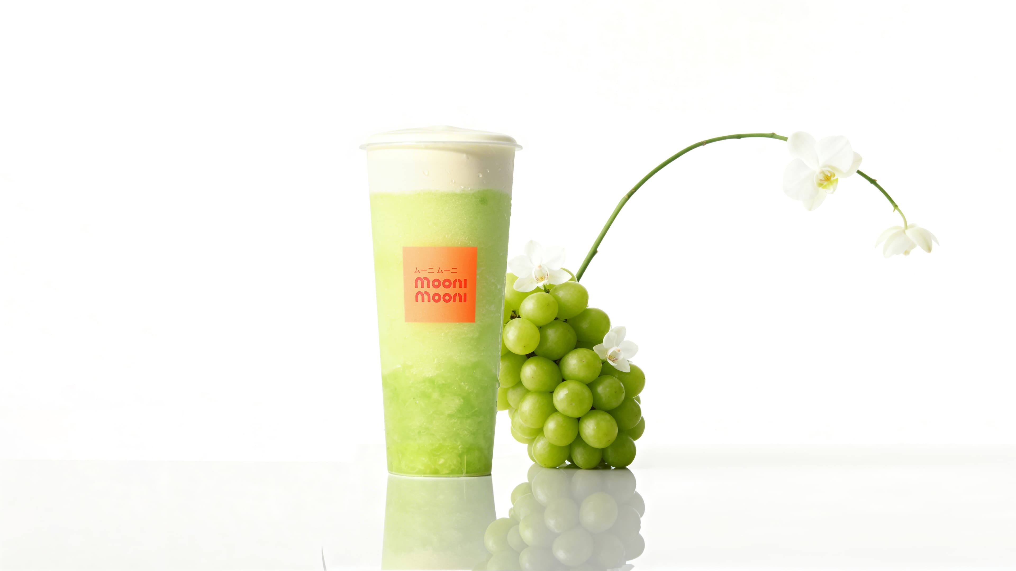 Rose Grape Cheese Foam