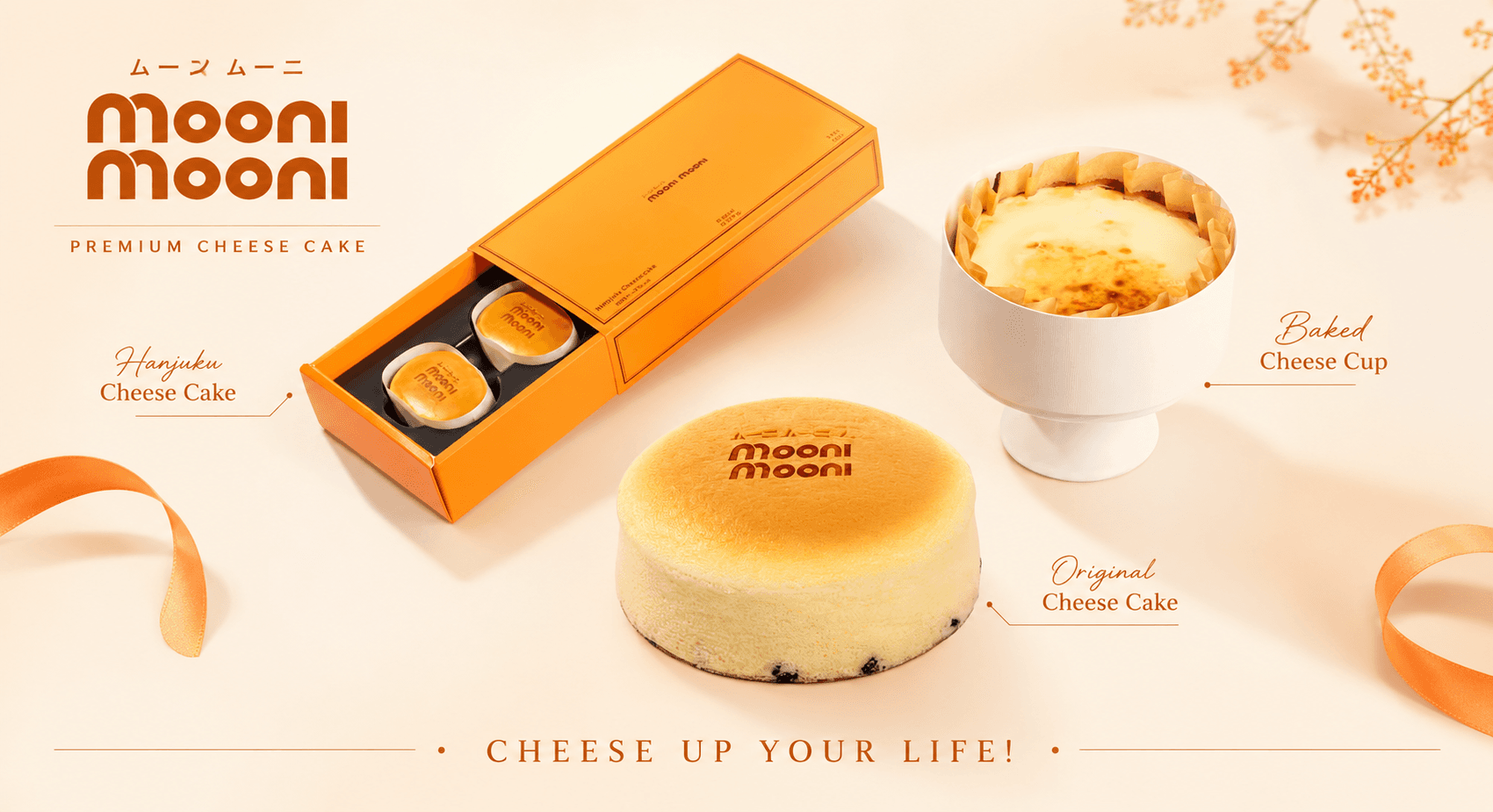 Mooni Mooni Japanese cheesecake collection