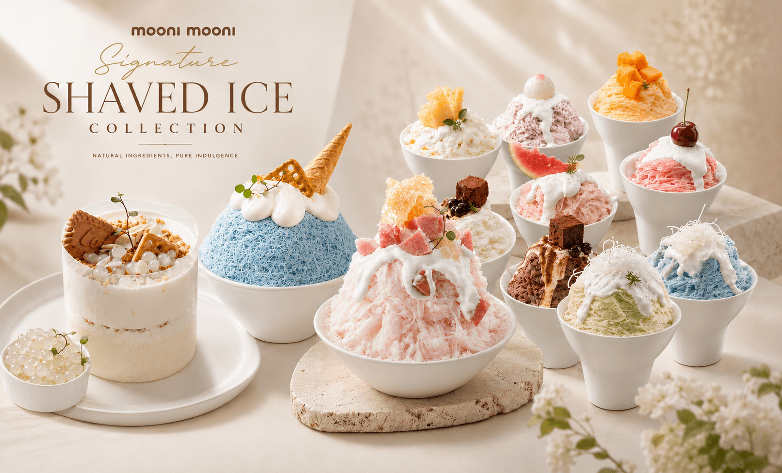 Snow Bliss shave ice collection