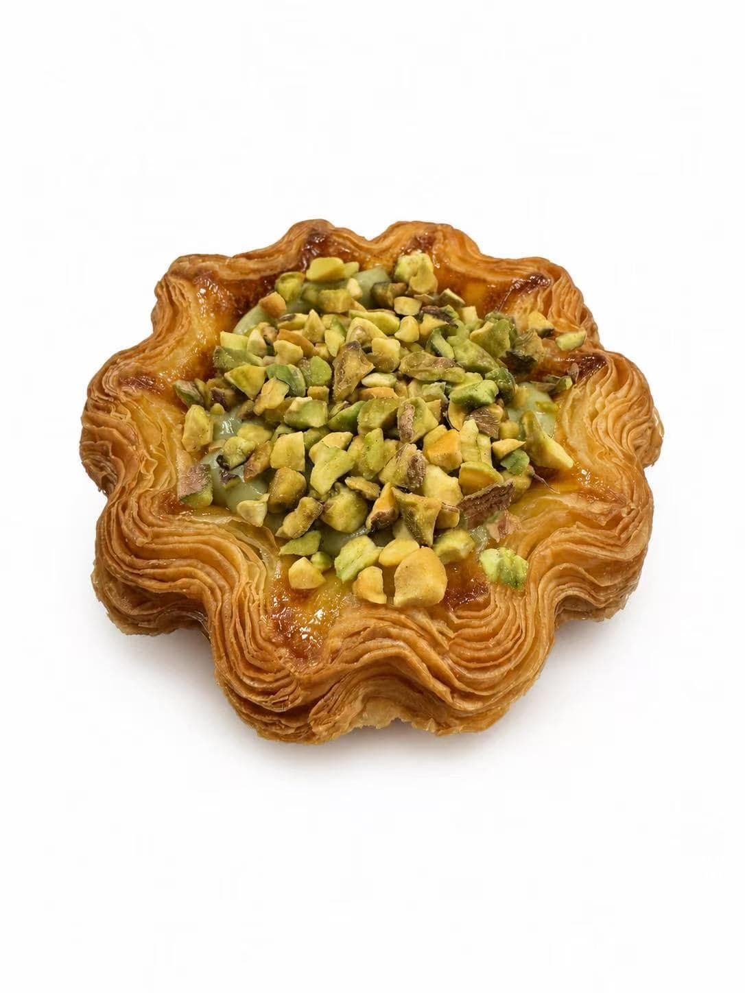 Pistachio Egg Tart